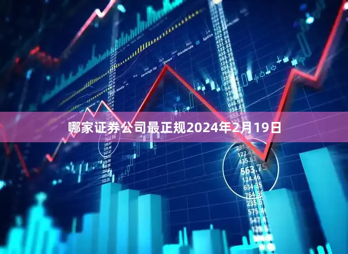 哪家证券公司最正规2024年2月19日